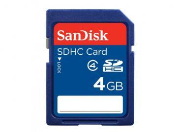 Card memorie SANDISK SD CARD 4GB SDHC - Pret | Preturi Card memorie SANDISK SD CARD 4GB SDHC