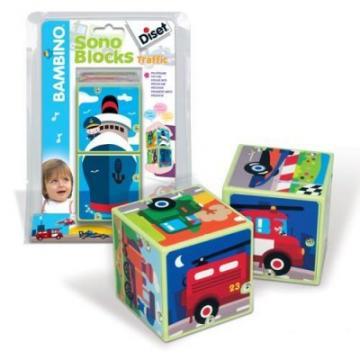 Cuburi educationale Diset SONO BLOCKS - Vehicule (2 ani+) - Pret | Preturi Cuburi educationale Diset SONO BLOCKS - Vehicule (2 ani+)