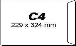 Plic C4, 229 x 324 mm, offset alb, siliconic, 25 bucati/set - Pret | Preturi Plic C4, 229 x 324 mm, offset alb, siliconic, 25 bucati/set