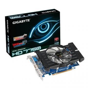 ATI Radeon HD 7750 , PCI-E , 880/4500 MHz , 1GB GDDR5 , 128 bit , DVI + VGA + HDMI , dual slot - Pret | Preturi ATI Radeon HD 7750 , PCI-E , 880/4500 MHz , 1GB GDDR5 , 128 bit , DVI + VGA + HDMI , dual slot