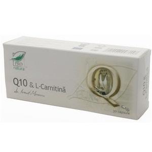 Q10 L-Carnitina *30cps - Pret | Preturi Q10 L-Carnitina *30cps