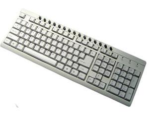Tastatura Serioux PS/2 Multimedia White, SRXK-9400M - Pret | Preturi Tastatura Serioux PS/2 Multimedia White, SRXK-9400M