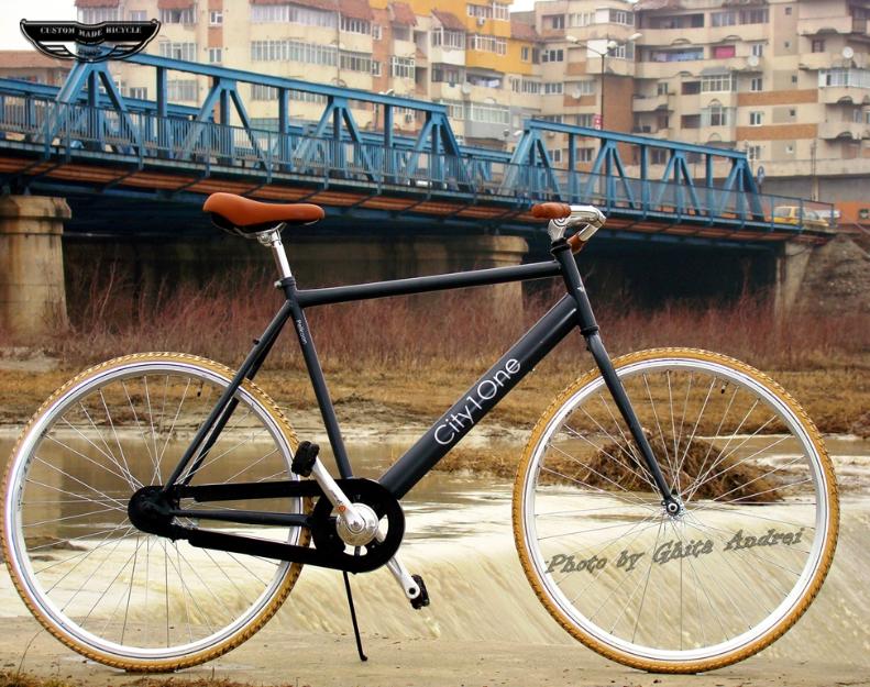Bicicleta PELIKAAN-single speed,roti 28