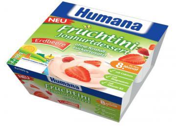 Humana - Desert iaurt capsuni 4*100g - Pret | Preturi Humana - Desert iaurt capsuni 4*100g