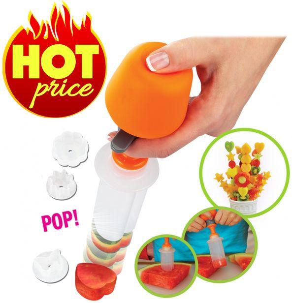 Push, Pop & Eat, Dispozitiv pentru ornat POP CHEF - Pret | Preturi Push, Pop & Eat, Dispozitiv pentru ornat POP CHEF