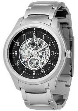 Ceas Fossil ME3007 Skeleton Automatic Black Dial - Pret | Preturi Ceas Fossil ME3007 Skeleton Automatic Black Dial