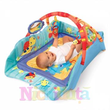 Salteluta de joaca bebe 4 in 1 Babys Play Place - Pret | Preturi Salteluta de joaca bebe 4 in 1 Babys Play Place