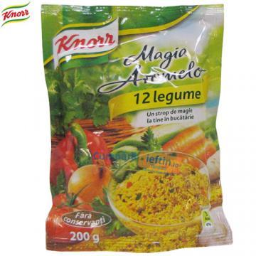 Adaos pentru mancare Knorr Magia Aromelor legume 200 gr - Pret | Preturi Adaos pentru mancare Knorr Magia Aromelor legume 200 gr