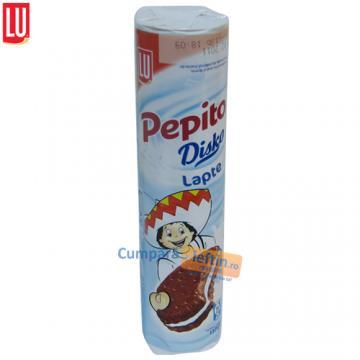 Biscuiti cu crema de lapte Lu Pepito Disko 157 gr - Pret | Preturi Biscuiti cu crema de lapte Lu Pepito Disko 157 gr