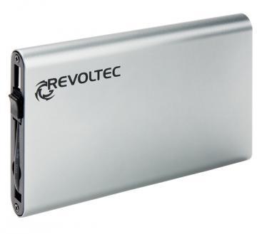 Carcasa 2.5" Revoltec RS071, SATA, USB 2.0, argintie, aluminiu - Pret | Preturi Carcasa 2.5" Revoltec RS071, SATA, USB 2.0, argintie, aluminiu