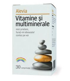 Alevia Vitamine si Multiminerale *30cpr - Pret | Preturi Alevia Vitamine si Multiminerale *30cpr