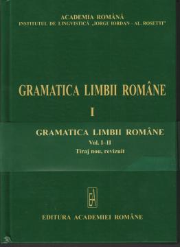 Gramatica limbii romane I+II - Academia Romana - Pret | Preturi Gramatica limbii romane I+II - Academia Romana