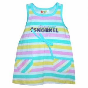 Rochie bebe turcoaz- Snorkel Lebe - Pret | Preturi Rochie bebe turcoaz- Snorkel Lebe