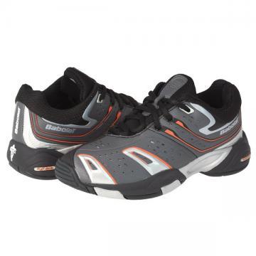 Pantofi sport copii Babolat Team Style 4 black-orange - Pret | Preturi Pantofi sport copii Babolat Team Style 4 black-orange
