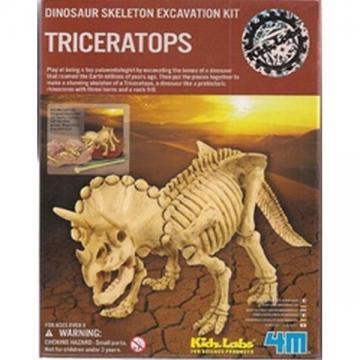 SET SAPA SI DESCOPERA DINOZAUR TRICERATOPS 4M - Pret | Preturi SET SAPA SI DESCOPERA DINOZAUR TRICERATOPS 4M