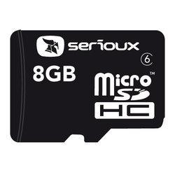 Card microSDHC 8GB SERIOUX SFTF08AC06 - Pret | Preturi Card microSDHC 8GB SERIOUX SFTF08AC06