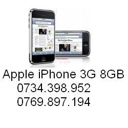 vanzare apple iphone 3g 8gb sigilate 0768.056.602 - Pret | Preturi vanzare apple iphone 3g 8gb sigilate 0768.056.602