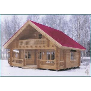 Casa de lemn Alexia 100m2 - Pret | Preturi Casa de lemn Alexia 100m2