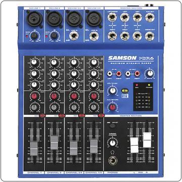 Samson MDR6 - 6 Channel Mixer - Pret | Preturi Samson MDR6 - 6 Channel Mixer