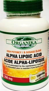 Acid Alpha Lipoic 250mg *60cps - Pret | Preturi Acid Alpha Lipoic 250mg *60cps