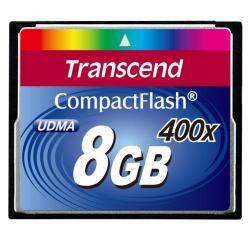 Card memorie TRANSCEND Compact Flash 8GB 400x - Pret | Preturi Card memorie TRANSCEND Compact Flash 8GB 400x