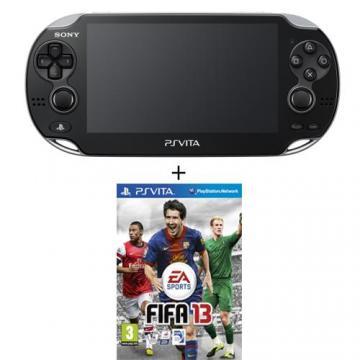 Consola Sony PlayStation VITA WiFi, procesor ARM Cortex-A9 4 Core, Display OLED 5&amp;quot;, Wi-Fi 802.11b/g/n, Bluetooth 2.1+EDR (A2DP/AVRCP/HSP), VRAM: 128MB, memorie interna 512MB, baterie Lithium-ion 2210mAh + Joc Fifa 2013 - Pret | Preturi Consola Sony PlayStation VITA WiFi, procesor ARM Cortex-A9 4 Core, Display OLED 5&amp;quot;, Wi-Fi 802.11b/g/n, Bluetooth 2.1+EDR (A2DP/AVRCP/HSP), VRAM: 128MB, memorie interna 512MB, baterie Lithium-ion 2210mAh + Joc Fifa 2013