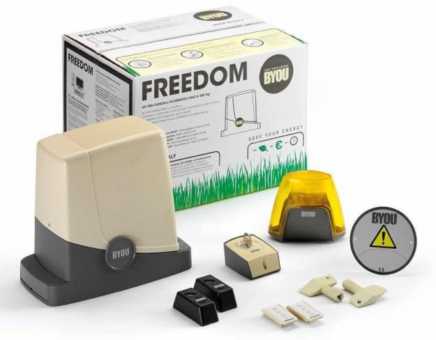 KIT BYOU FREEDOM pentru porti culisamte - Pret | Preturi KIT BYOU FREEDOM pentru porti culisamte