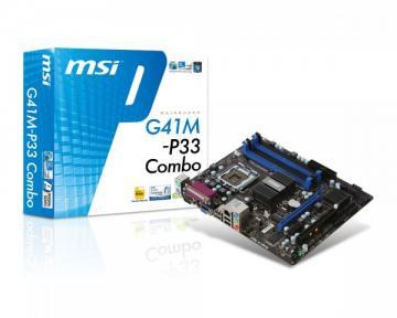 MB INTEL G41M MSI G41M-P33 Combo, G41M-P33 Combo - Pret | Preturi MB INTEL G41M MSI G41M-P33 Combo, G41M-P33 Combo