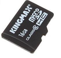 Micro-SDHC 16GB + MicroSD Reader - Class 6, KM16GMCSDHC6CR Kingmax - Pret | Preturi Micro-SDHC 16GB + MicroSD Reader - Class 6, KM16GMCSDHC6CR Kingmax