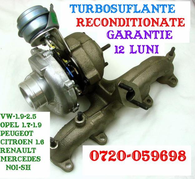 TURBOSUFLANTE RECONDITIONATE-NOI GARRETT VW-AUDI-BMW-MERCEDES-SEAT-SKODA-OPEL-FORD-PEUGEOT - Pret | Preturi TURBOSUFLANTE RECONDITIONATE-NOI GARRETT VW-AUDI-BMW-MERCEDES-SEAT-SKODA-OPEL-FORD-PEUGEOT