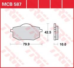 MCB587 - placute de frana organice Lucas TRW, Yamaha XV535 Virago 1988-1994 - fata - Pret | Preturi MCB587 - placute de frana organice Lucas TRW, Yamaha XV535 Virago 1988-1994 - fata