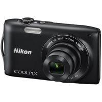 Aparat foto compact Nikon COOLPIX S3300 (Negru), 16MP, zoom optic 6x, ecran 2.7inch, stabilizator optic, transfer fara fir, HD 720p + CADOU: card memorie SD 4GB + husa - Pret | Preturi Aparat foto compact Nikon COOLPIX S3300 (Negru), 16MP, zoom optic 6x, ecran 2.7inch, stabilizator optic, transfer fara fir, HD 720p + CADOU: card memorie SD 4GB + husa