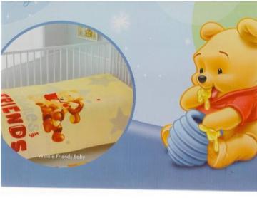 Patura copii Tac Winnie Friends Baby 110x140 - Pret | Preturi Patura copii Tac Winnie Friends Baby 110x140