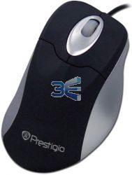 Prestigio PM41, Mouse Optic, Negru/Argintiu - Pret | Preturi Prestigio PM41, Mouse Optic, Negru/Argintiu