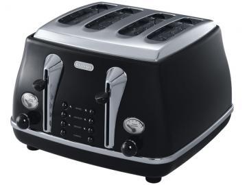 Toaster - prajitor de paine Delonghi CTO4003BK - Pret | Preturi Toaster - prajitor de paine Delonghi CTO4003BK