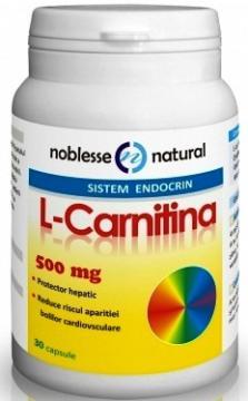 Noblesse L-Carnitina *30cps - Pret | Preturi Noblesse L-Carnitina *30cps