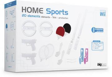 Pachet accesorii Pack Home Sports 20, rachete tenis, crose golf, pistoale, palete + accesorii, Wii, Bigben (BB271775) - Pret | Preturi Pachet accesorii Pack Home Sports 20, rachete tenis, crose golf, pistoale, palete + accesorii, Wii, Bigben (BB271775)