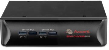 SWITCHVIEW Desktop KVM, 2-port, USB, dual-link DVI switch with audio, 3*USB2.0, cables, AVOCENT 2SVDVI15BND1-202 - Pret | Preturi SWITCHVIEW Desktop KVM, 2-port, USB, dual-link DVI switch with audio, 3*USB2.0, cables, AVOCENT 2SVDVI15BND1-202