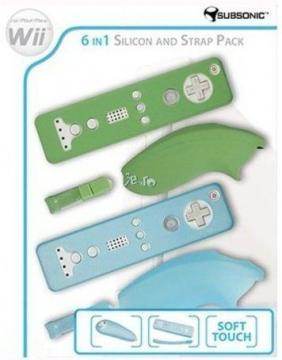 Subsonic 6 in 1 Silicon and Strap Pack Wii - Pret | Preturi Subsonic 6 in 1 Silicon and Strap Pack Wii