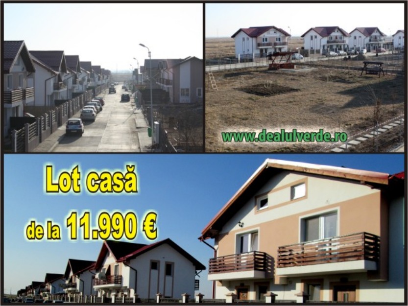 Vand lot casa com Berceni in cartier Dealul Verde - Pret | Preturi Vand lot casa com Berceni in cartier Dealul Verde