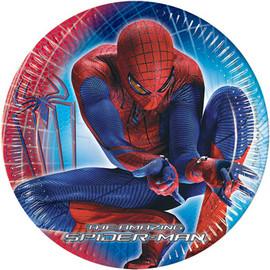 10 Farfurii carton plastifiat 20cm THE AMAIZING SPIDERMAN - Pret | Preturi 10 Farfurii carton plastifiat 20cm THE AMAIZING SPIDERMAN