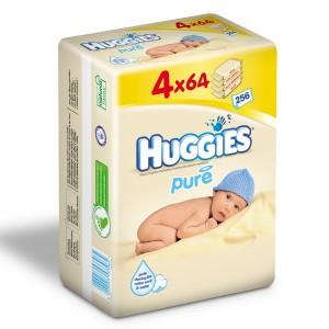 HUGGIES Pure Quatro Servetele Umede Copii *256buc - Pret | Preturi HUGGIES Pure Quatro Servetele Umede Copii *256buc