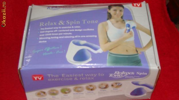 Relax & Tone original cu 5 capete masaj - Pret | Preturi Relax & Tone original cu 5 capete masaj