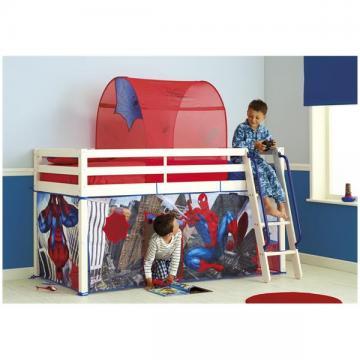 Spiderman cort pentru pat cu etaj - Pret | Preturi Spiderman cort pentru pat cu etaj