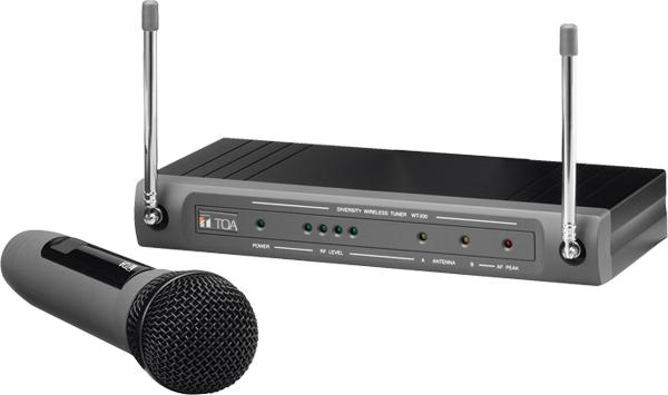 Vand set microfon si receptor wireless WS-200 - Pret | Preturi Vand set microfon si receptor wireless WS-200