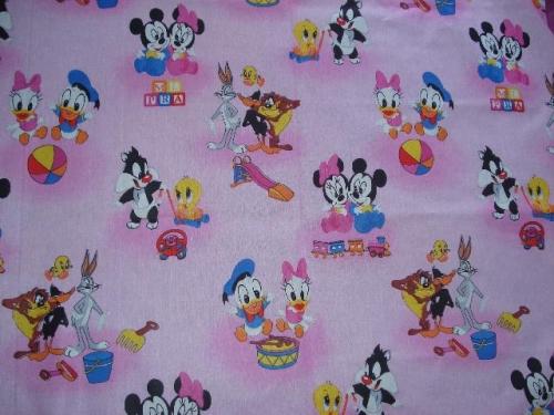 Lenjerie de pat Desene Disney Roz - Pret | Preturi Lenjerie de pat Desene Disney Roz