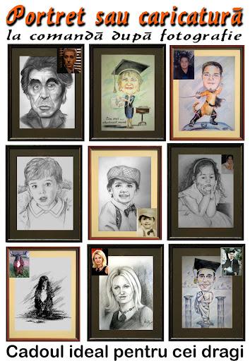 Portrete si caricaturi dupa fotografie - Pret | Preturi Portrete si caricaturi dupa fotografie