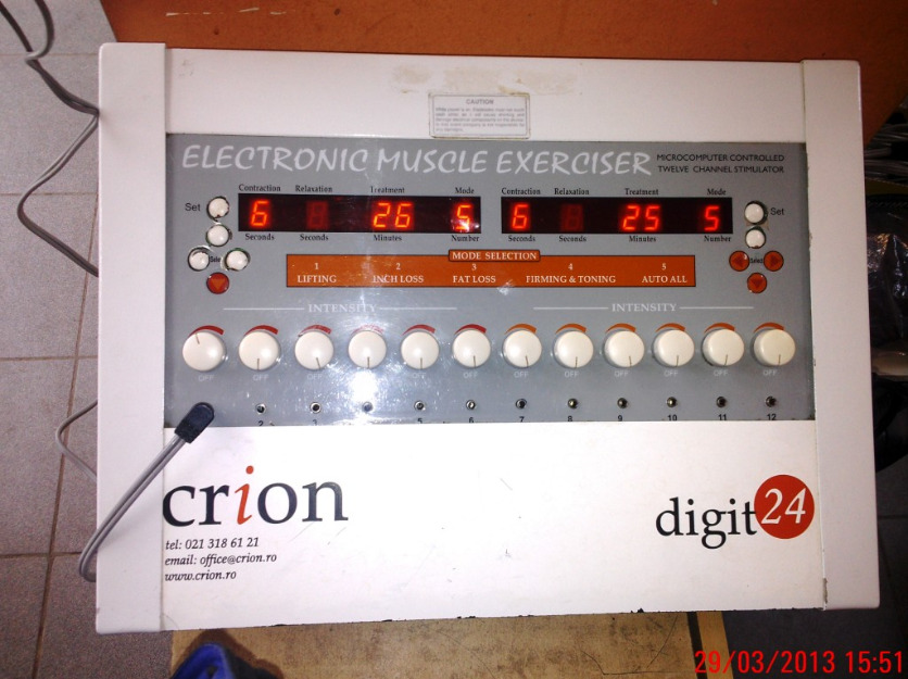 Aparat electrostimulare crion 24 digit, schimb cu diverse - Pret | Preturi Aparat electrostimulare crion 24 digit, schimb cu diverse