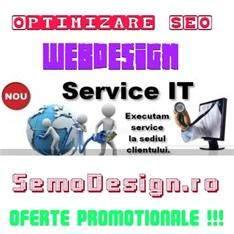 Creare si promovare site ieftin SemoDesign - Pret | Preturi Creare si promovare site ieftin SemoDesign