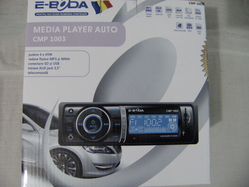 Casetofon Radio Mp3 Player auto USB SD nou cu garantie - Pret | Preturi Casetofon Radio Mp3 Player auto USB SD nou cu garantie